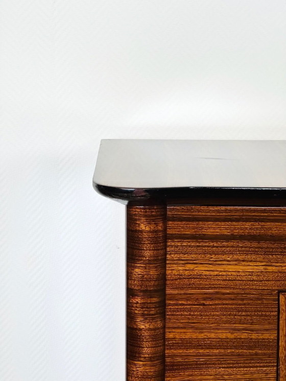 Image 1 of Art Deco dressoir van Macassar ebbenhout, Frankrijk, jaren 1940