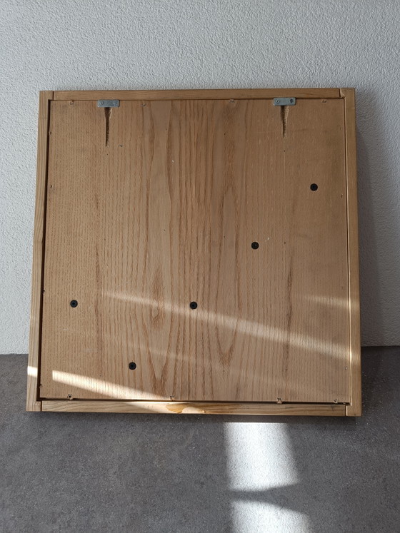 Large Vintage Wooden Wall Coat Rack With 5 Pegs (photo 5 of 7)
