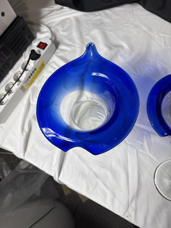 Image 1 of Oggetti in vetro di cobalto