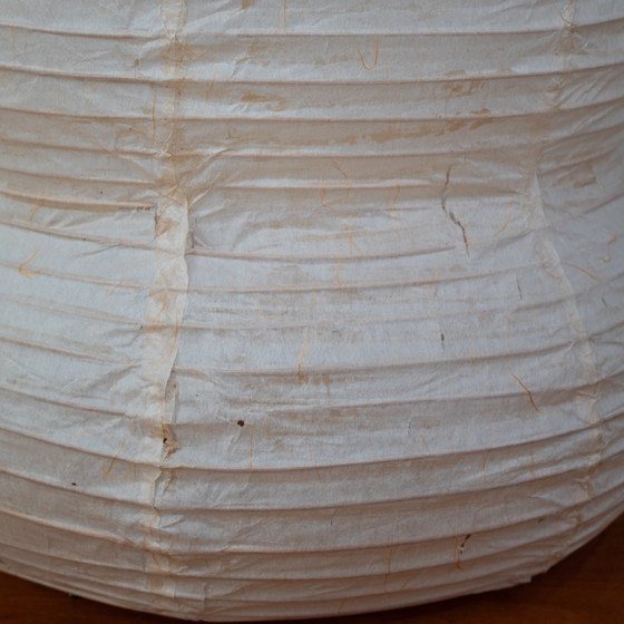 Image 1 of Vintage Paper Ceiling Lamp with E27 Socket, Found in Italy