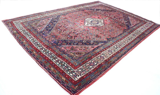 Image 1 of  Handgeknoopt Perzisch tapijt Hamadan Patina