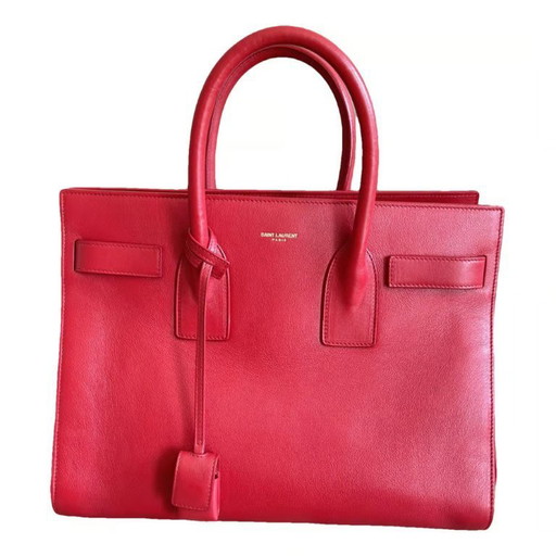 Designer Business Bag |   SAINT LAURENT |  Carryall Rouge Orient | red