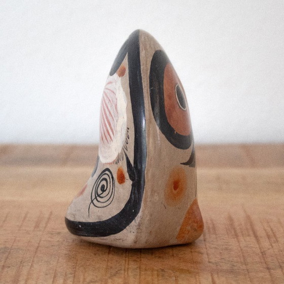 Image 1 of Petite figurine de hibou Tonala, art populaire mexicain