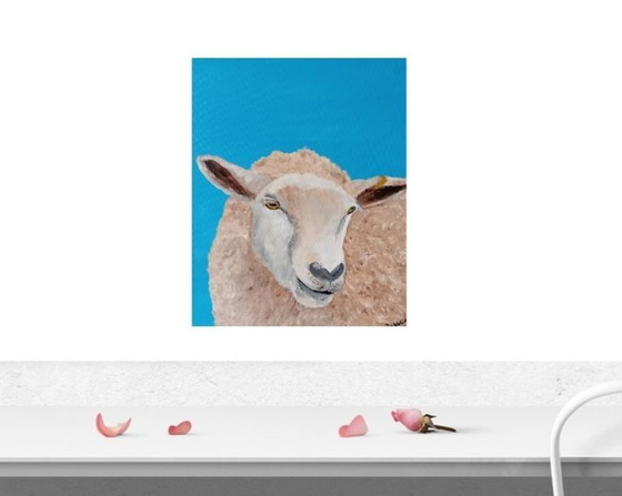 Image 1 of painting sheep (1)