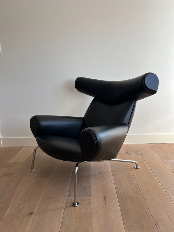 Image 1 of Ox Chair + Ottoman by Hans J. Wegner I Erik Jørgensen