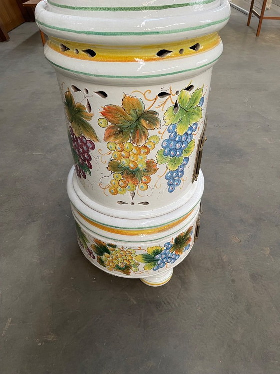 Image 1 of Caminetto a legna in ceramica di design italiano di PUGI