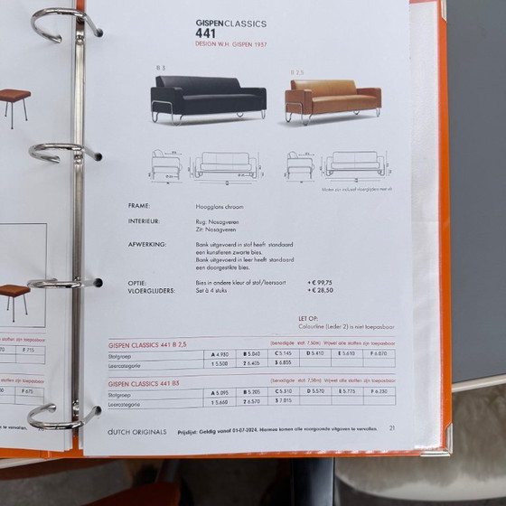 Image 1 of Gispen Sofa 441 B 2,5 Sitze