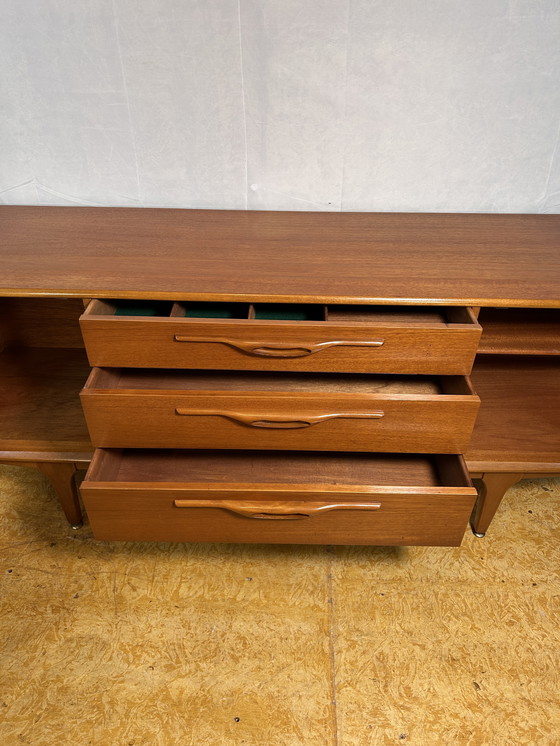 Image 1 of Mid-Century Retro Vintage Teak Sideboard by Jentique – 1960s Stylish Storage