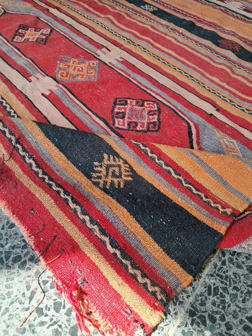 Kilim turco tessuto a mano 300x150cm