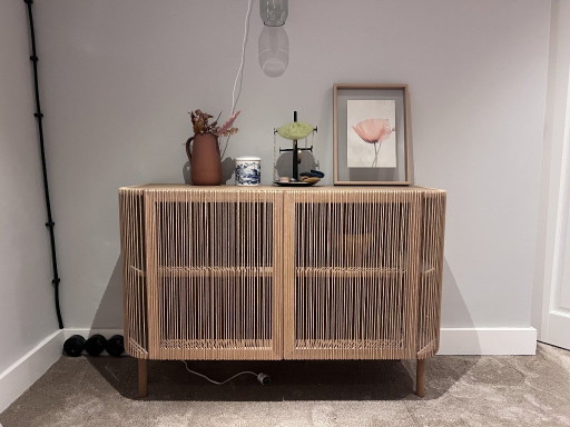 Bolia Cord dressoir - White pigmented oiled solid oak