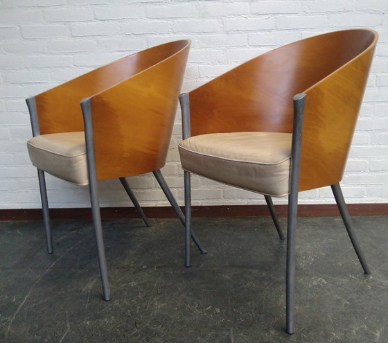 Image 1 of 2 chaises Philippe Starck King Costes Aleph pour Driade