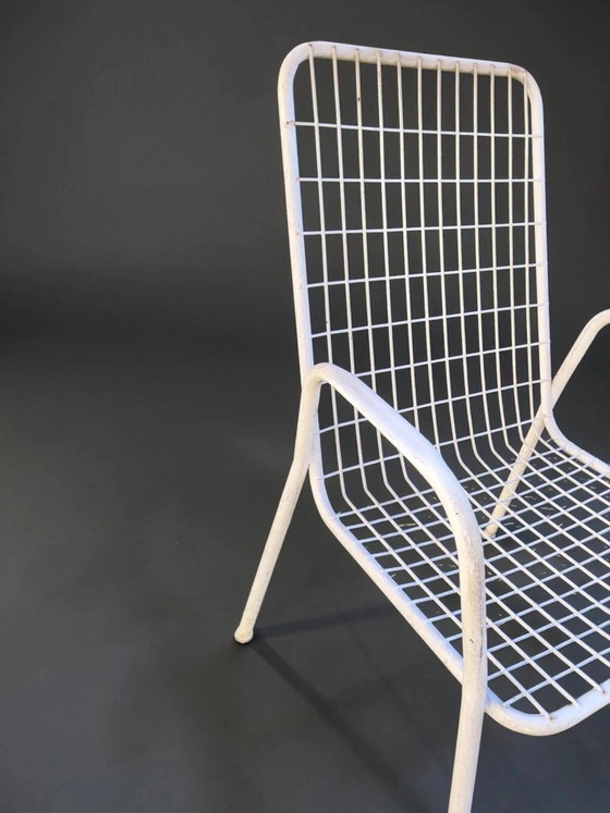 Emu fauteuil model Rio 1970 – Tuinmeubelen, polished steel, Metal (photo 8 of 9)