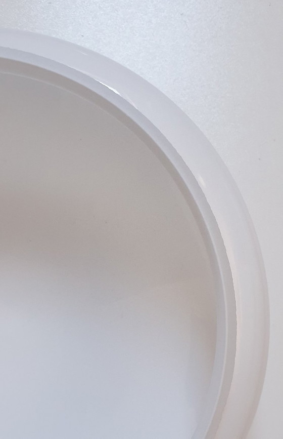 Image 1 of Art Deco style ceiling lamp opaline glass