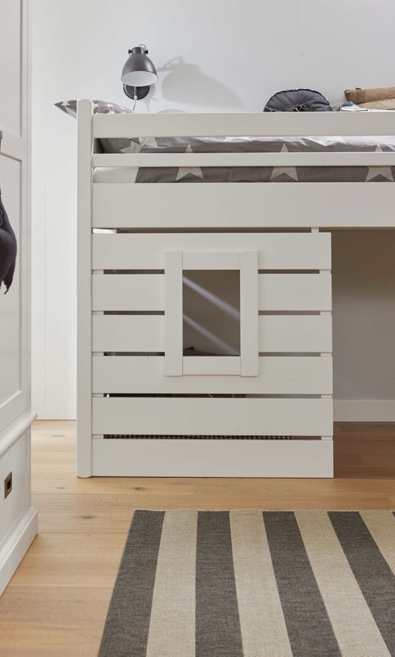 2x letto a soppalco basso Alta con casetta, base a doghe – Letti singoli, Legno (photo 6 of 6)