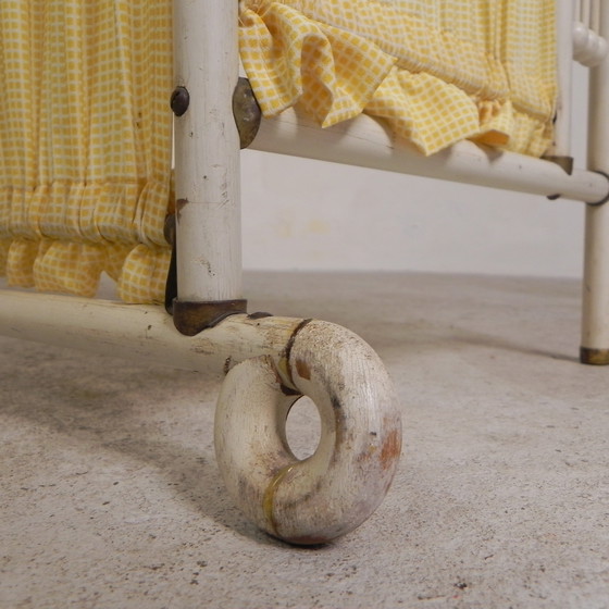 Image 1 of Mini paravento pieghevole Art Nouveau, altezza 117 cm, anni '20