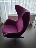 Silla Egg Hansen, fucsia