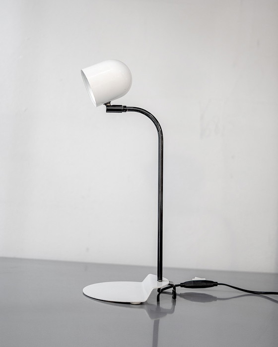 Image 1 of White Table Lamp By Fagerhult Sweden