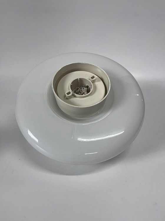 Image 1 of Mid Century lamp Wilhelm Wagenfeld wit opaalglas Mushroom