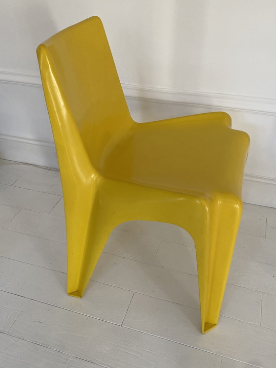 Helmut BATZNER stoelen model BA1171 – bofinger, Eetkamerstoelen, Fiberglass (photo 7 of 11)