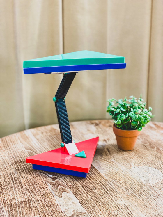 Image 1 of Kyoji Tanaka Avant Series Minilight Multicolor Postmodern Lamp 1980s