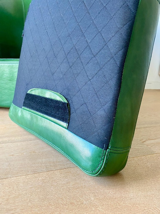 Image 1 of Fauteuil vert vintage