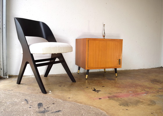 Image 1 of Mid Century Nachtkastje Vintage Commode Kabinet
