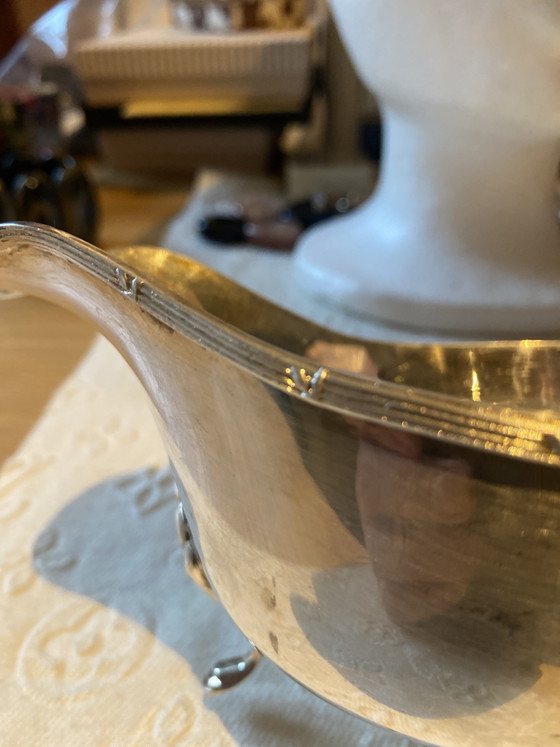 Image 1 of saucière en argent Art Déco