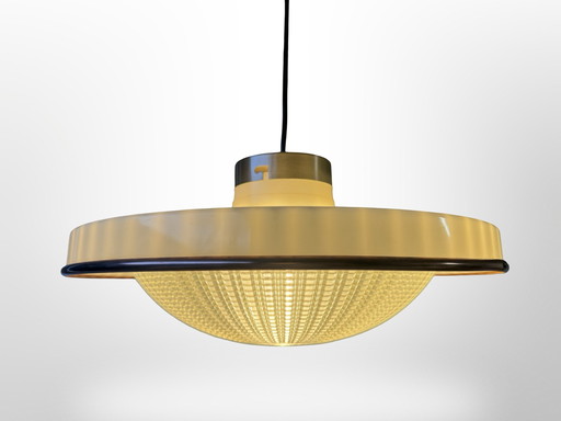 Lampe vintage danoise ufo space age / plastique dur