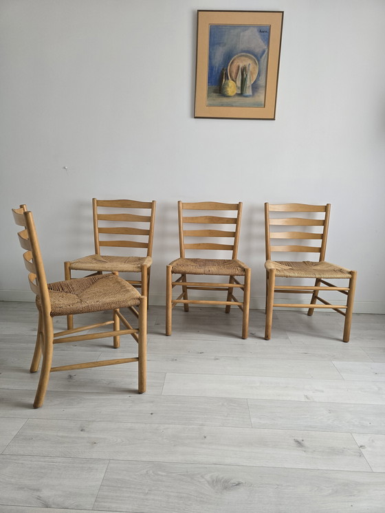 Image 1 of 4 × chaises fritz hansen