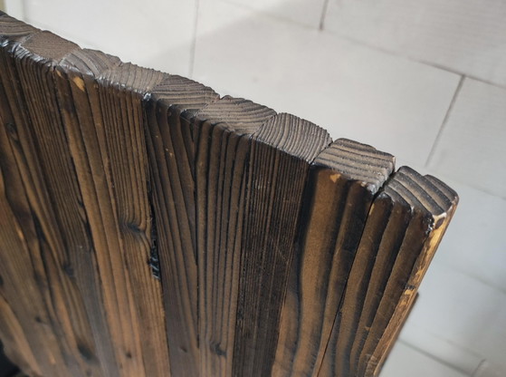 Image 1 of Shou Sugi Ban burnt wood Z-chair