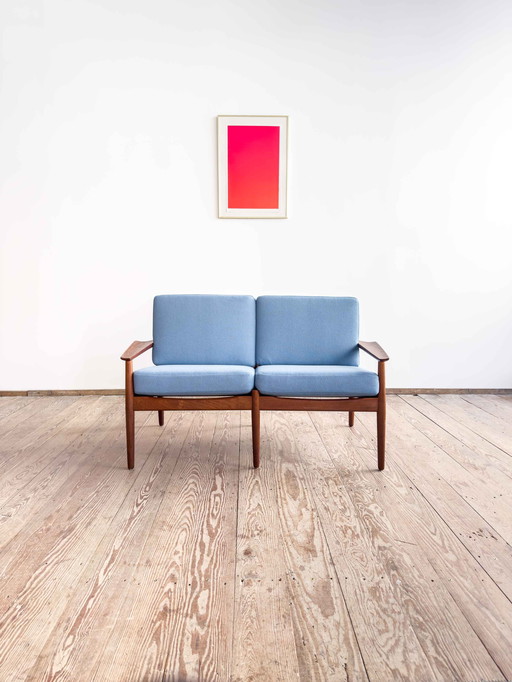Mid-Century Modern Danish 2-Seat Sofa from Glostrup, 1950s