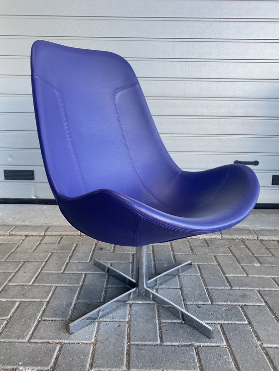 Image 1 of Gelderland 7400 design swivel armchair