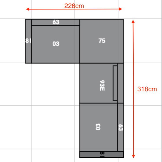 Image 1 of Indera Luv corner sofa