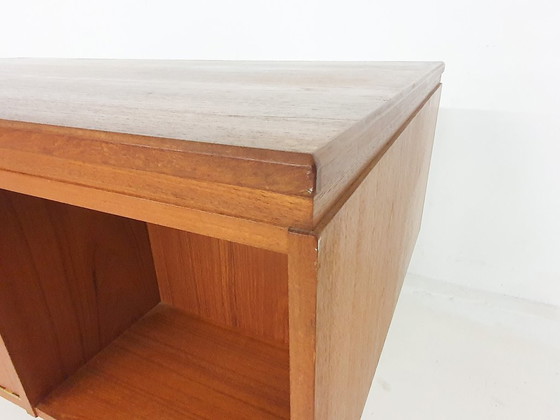 Image 1 of Teak desk by J.Svenstrup for A.P. Møbler, Denmark 1960's