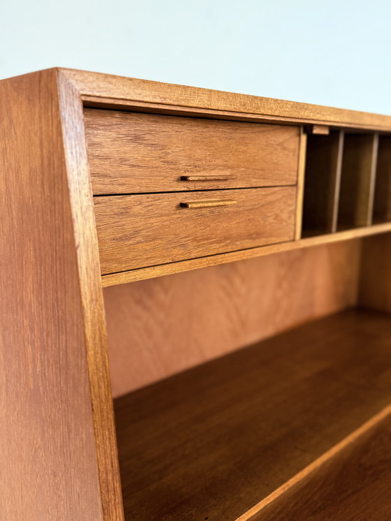 Image 1 of Vintage Danish Teak Desk, Arne Wahl Iversen '60