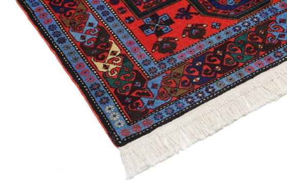 Image 1 of Origineel Kazachs-Russisch wollen tapijt, antiek, 230 x 135 cm