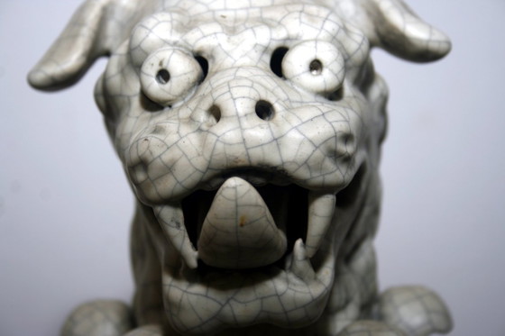 Vintage Keramische Foo Dog – Bondia Ceramicas (Manises, Spanje) – Jaren '60/'70 – Decoratieve objecten (photo 7 of 11)