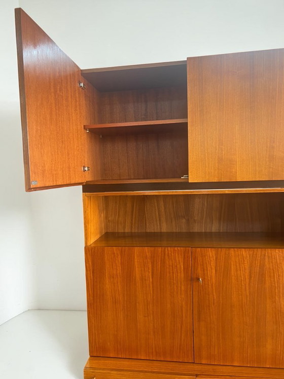 Image 1 of Mid Century Teak Systemmöbel – Modulares Schrank- & Regalsystem 1960er – Danish Modern im Stil von Riestenpatt, RT oder Bramin