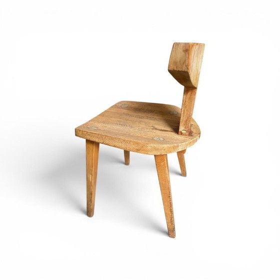 Sedia vintage in rovere disegnata da Jacob Kielland-Brandt per I. Christiansen, Danimarca anni '60 (photo 9 of 10)