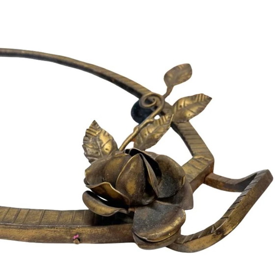Garnitura da tavola francese antica in bronzo con specchio – Parigi, XIX secolo – Stoviglie, Bronze (photo 7 of 15)