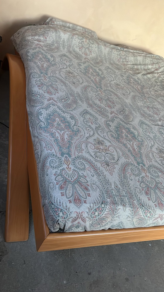 Image 1 of Design bed 180x200 mattress solid wood