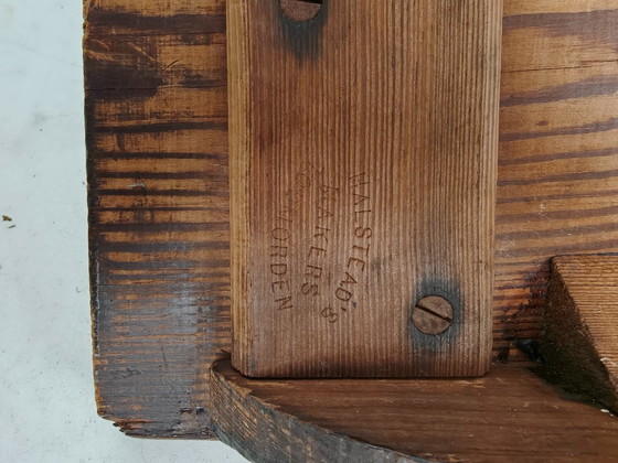 Panchina ferroviaria vittoriana in pino silvestre – Halstead’s Makers, Todmorden – Panche, Wood (photo 15 of 31)