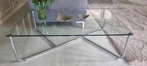 Table basse en verre Gispen