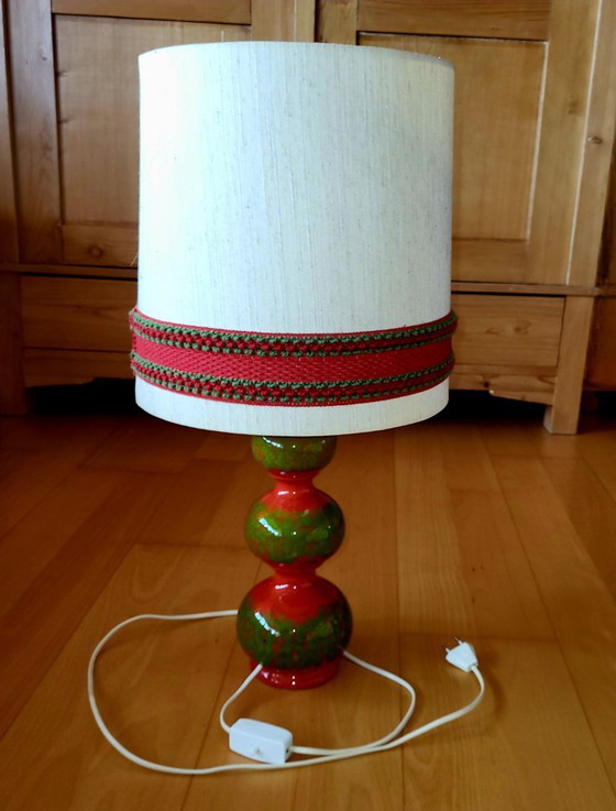 Originele Kaiser Leuchten "Bubble" keramische vloerlamp | Jaren 60/70, Space Age | In zeer goede staat (photo 2 of 10)