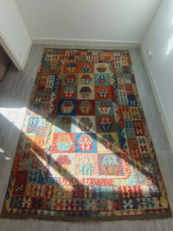 Kilim Afghan Fait Main – Tapis, Wool (photo 3 of 9)