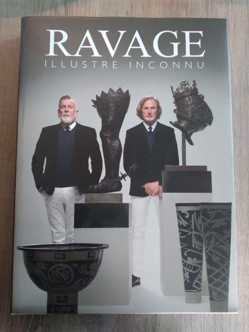 Book about the design duo Ravage with hundreds of photos. Feast for the eyes. In fine condition.