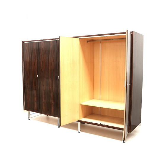 Image 1 of Large vintage designer closet with hanging and laying section from the 1960s
