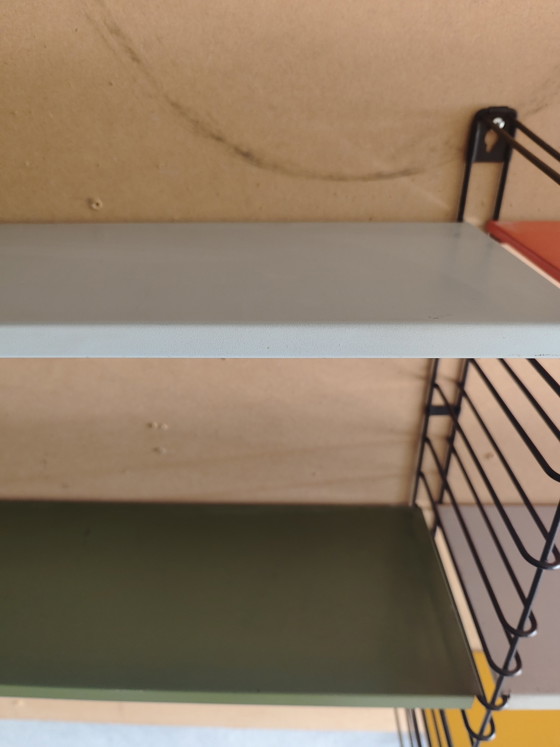 Image 1 of Vintage Tomado Holland wall system with rare reading shelf
