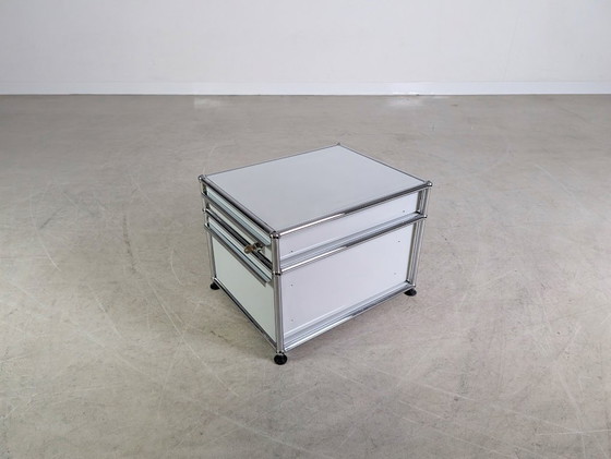 Image 1 of USM Haller office container, office cabinet, design white, chest of drawers Fritz
