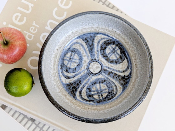 Image 1 of Vintage Søholm Denemarken Steengoed Middenstukkom Ø 19,5 cm